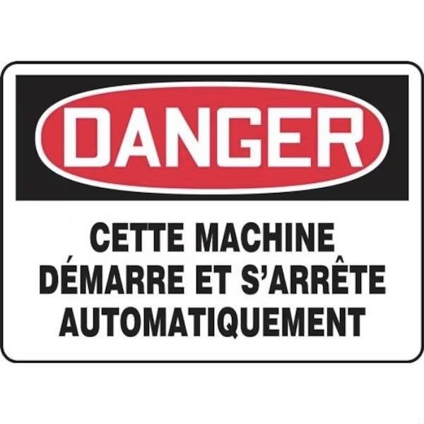 Accuform OSHA DANGER SAFETY SIGN THIS FRMEQM150XL FRMEQM150XL - main